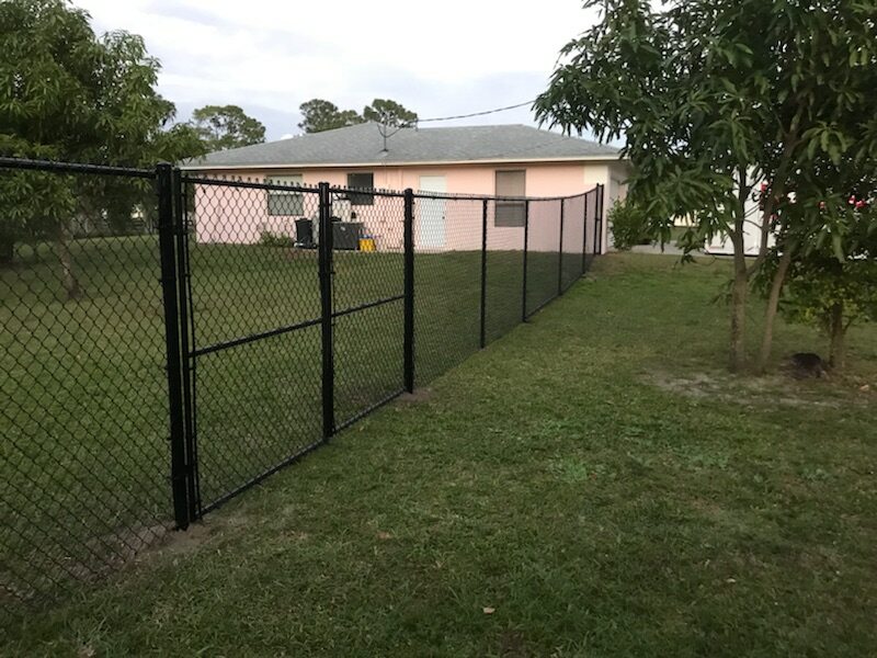 a chain link fence installation In Fort Worth TX